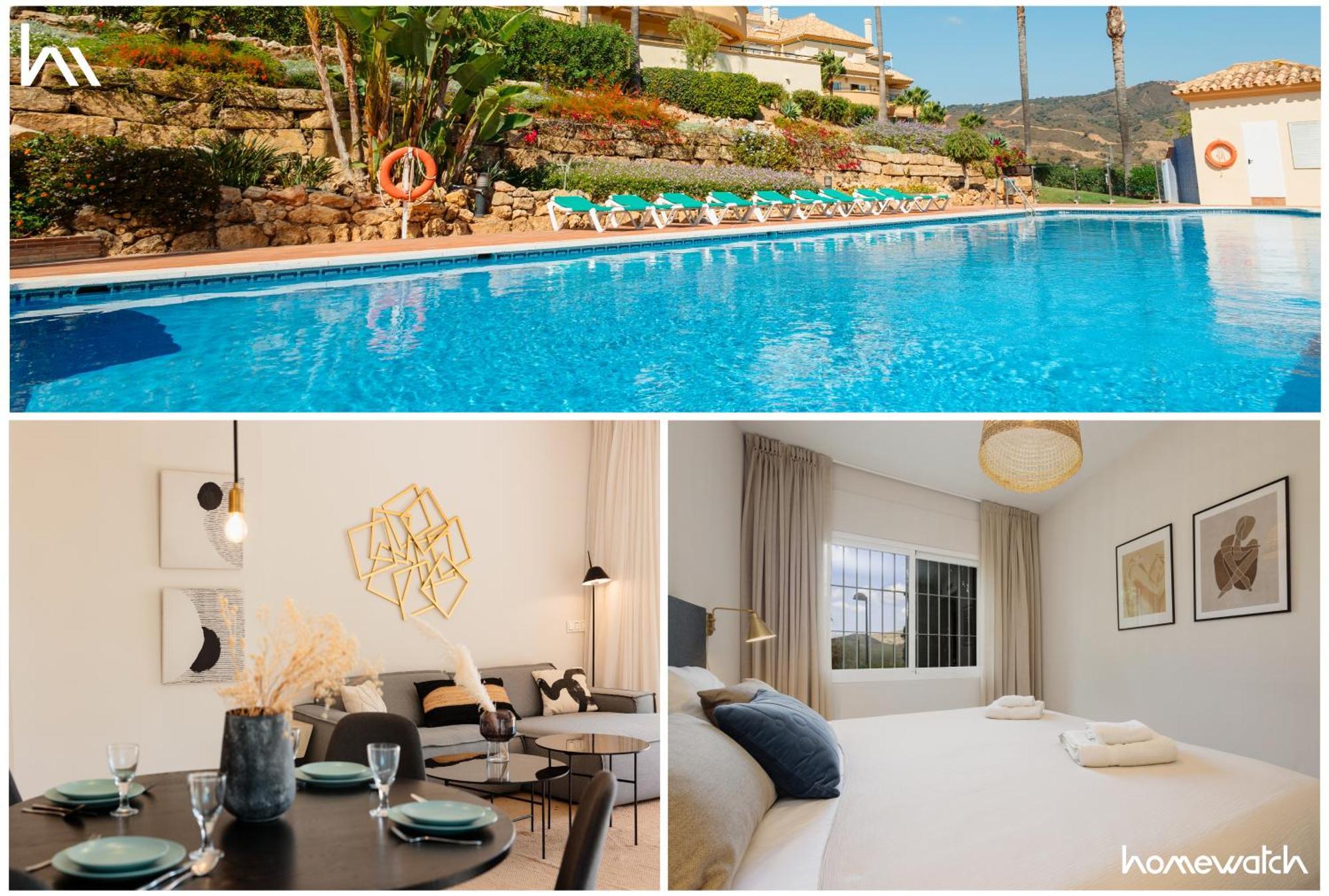 Luxurious Frontline Golf In Elviria Appartement